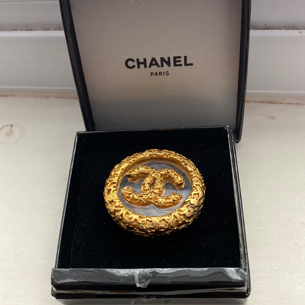 Vintage Chanel brooch stunning piece makes a statement